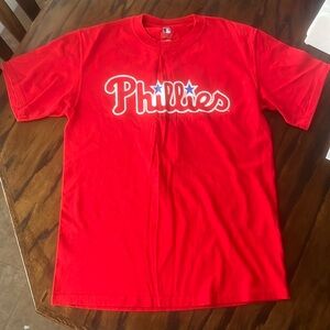 Philadelphia Phillies number one dad T-shirt